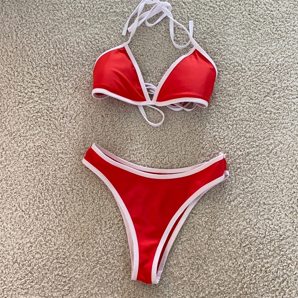 Red bikini